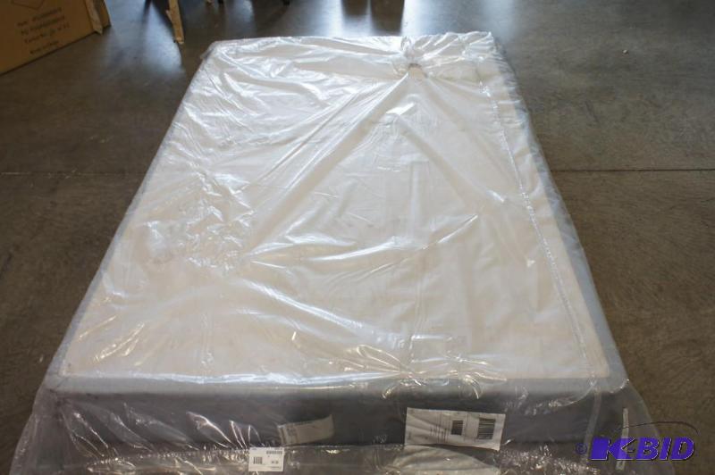 Serta Full Box Spring. MSRP $199.Dirt on plas...