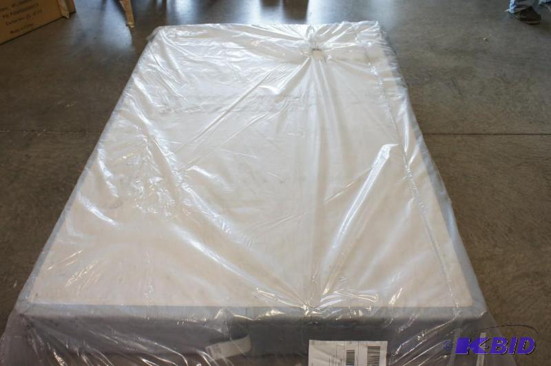 Serta Full Box Spring. MSRP $199.Dirt on plas...
