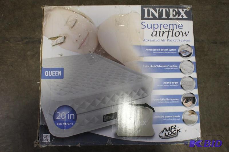 Intex Supreme Air Flow Queen Air Bed  20&quo...