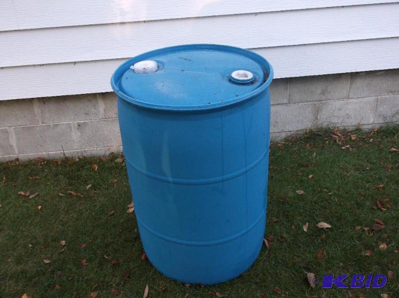 lot 105 image: 55 gallon food grade barrel....