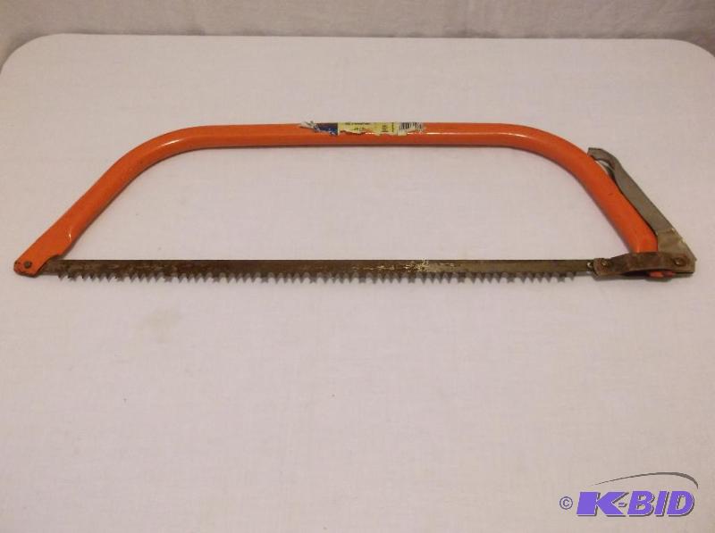 lot 77 image: Bow saw in great condition....