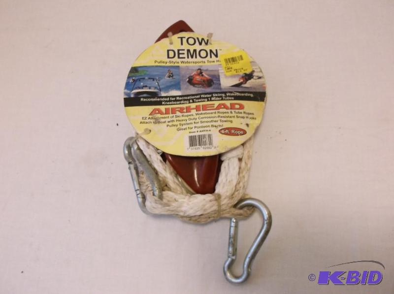 lot 83 image: Tow Demon use with ski ropes,tube ropes great...