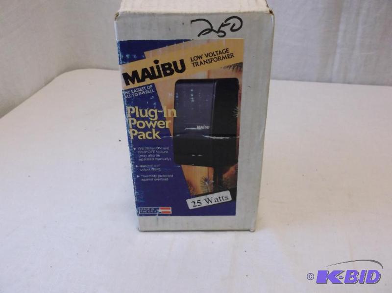lot 93 image: Malibu plug in power pack....