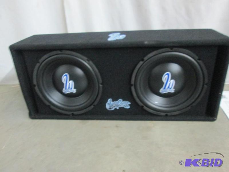 lot 15 image: West Coast Customs Dual 12 Subwoofer