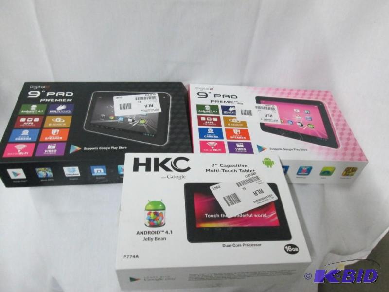lot 23 image: 3 Tablets - All units need work done