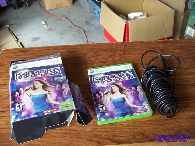 Xbox 360 karaoke Revolution