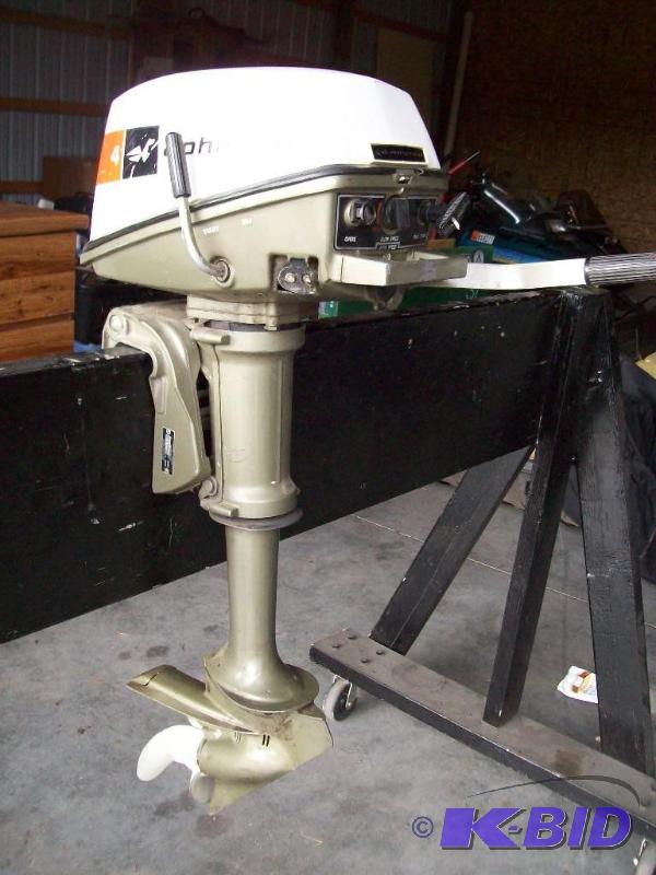 1972 4 HP Johnson Motor (Collector)