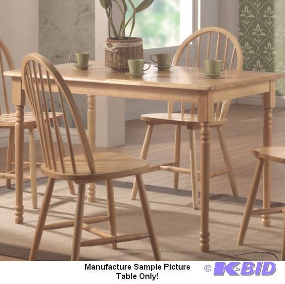 lot 118 image: Farmhouse Table by Coaster Company -&nbsp30&...