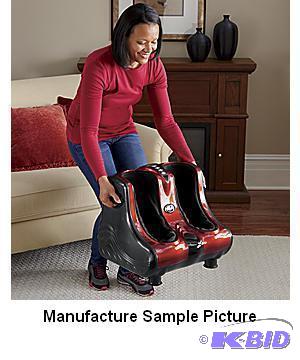 lot 177 image: Leg Massager with Heat - Customizable massage...