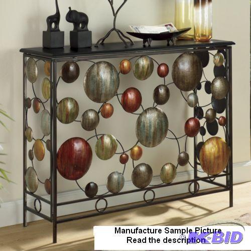 lot 37 image: Circle Console Table - Just as the effervesce...