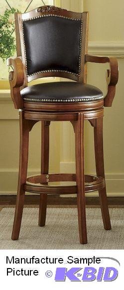 lot 5 image: Nailhead Stool Exclusive - Nailhead stool has...