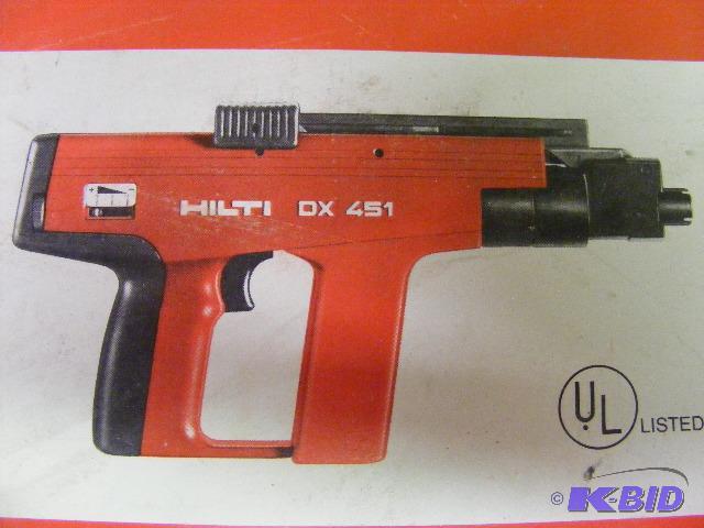 lot 101 image: Hilti DX451 Piston Drive Tool...