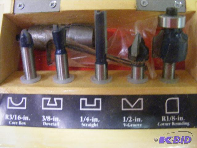 lot 105 image: Companion Router Bit Set...