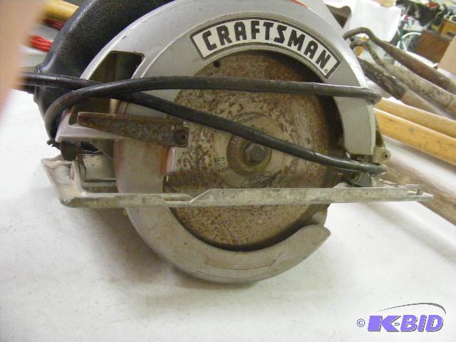 lot 109 image: Craftsman 7 14 Circular Saw, untested...