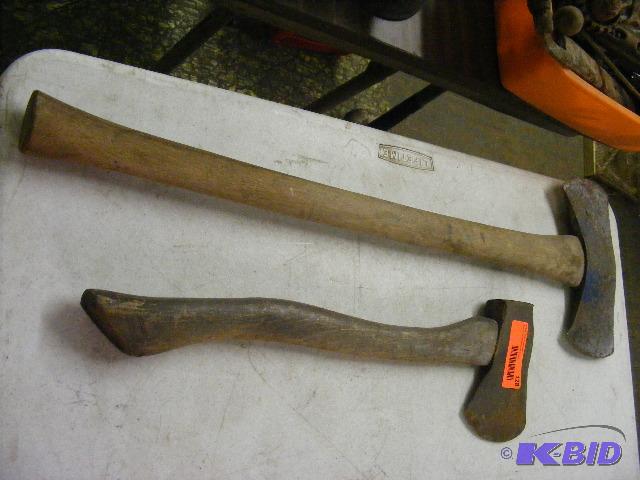 lot 128 image: One Axe, One Hatchet...