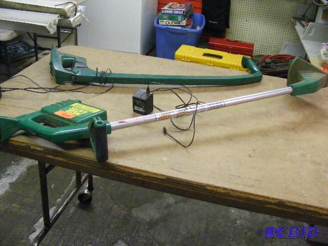 lot 137 image: Hedge Trimmer and Weed Eater...