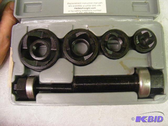 lot 96 image: Central Forge Punch Set, Knock Metal Kit...