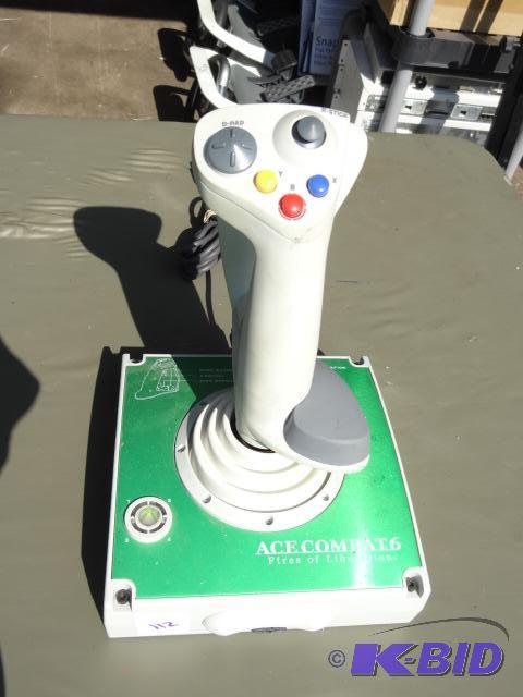 lot 112 image: Ace combat PC game controller...
