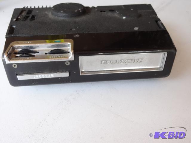 lot 119 image: Vintage Buick car 8 track player...