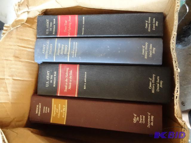 lot 130 image: Misc US Army Books...