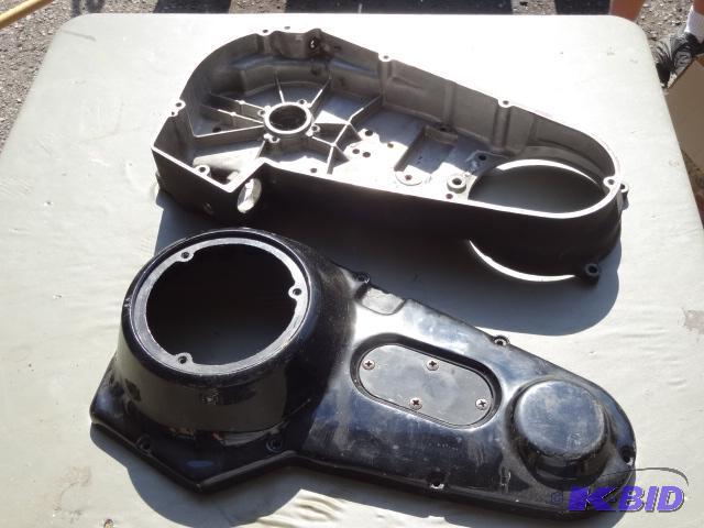 lot 143 image: Motorcycle primary cover  chain case. Unknow...