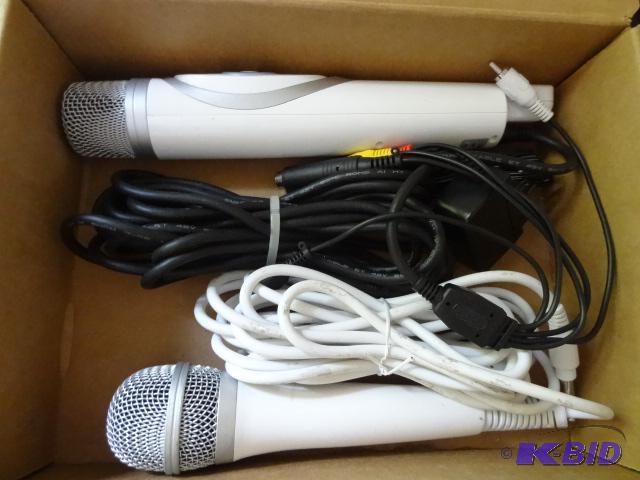 lot 196 image: Lead singer karoke microphone set...