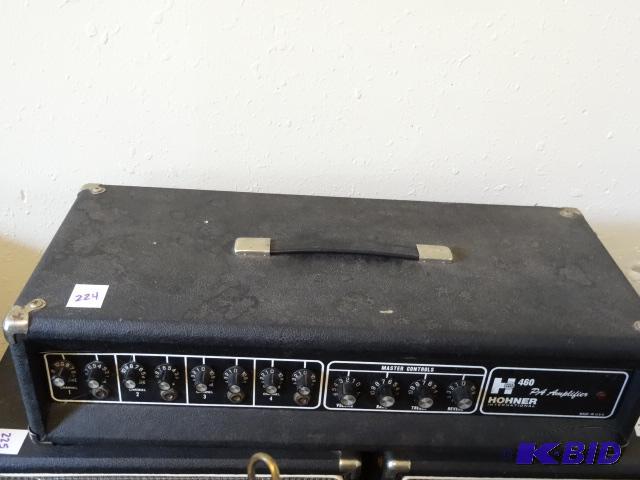 lot 224 image: Hohner H460 PA amplifier...