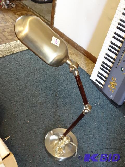 lot 236 image: Adjustable desk lamp...