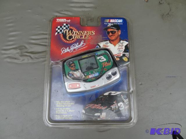 lot 68 image: Dale Earnhardt hand held game. New...
