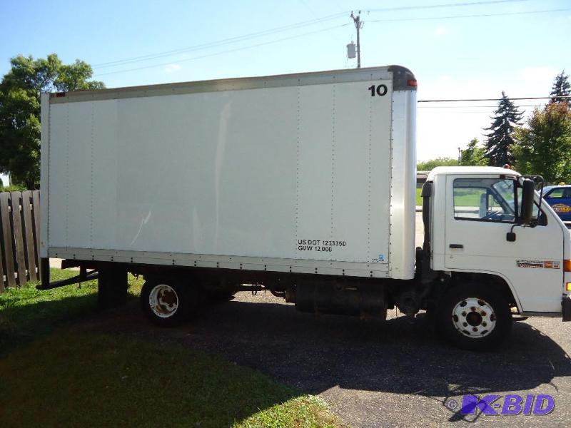 1994&nbspGMC W4 diesel box truck. 155,637 mi...