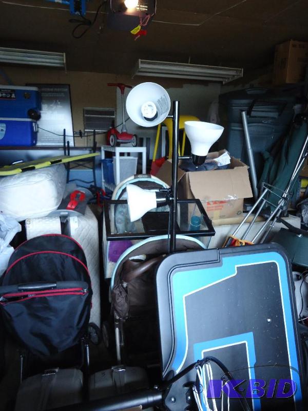 Huge lot of house hold items. Bikes, Stroller...