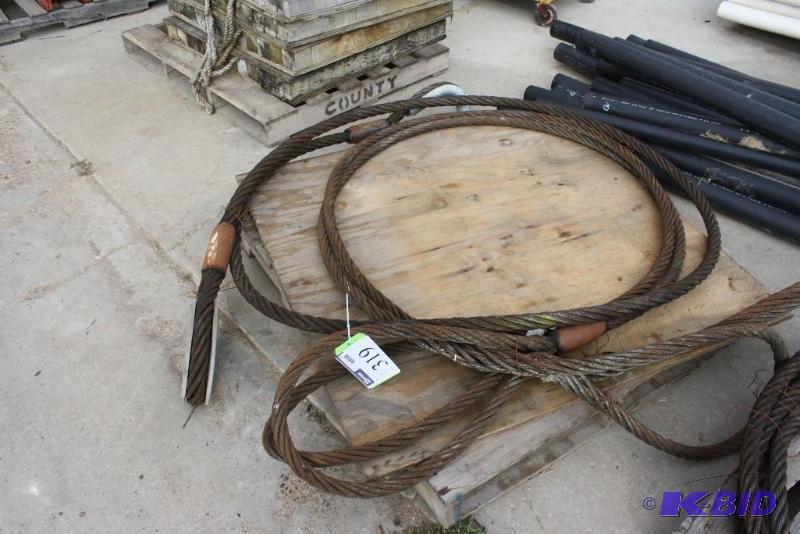 lot 319 image: Lot of (2) Olsen Chain & Cable Co Tow Cab...