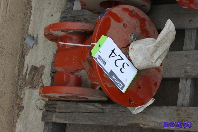 lot 324 image: Nibco Gate Valve Resilient Wedge, Flanged F...