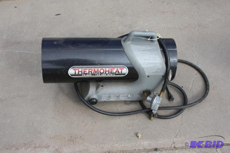 lot 344 image: Dyna-Glo THERMOHEAT Heater Model LPFA125L ...