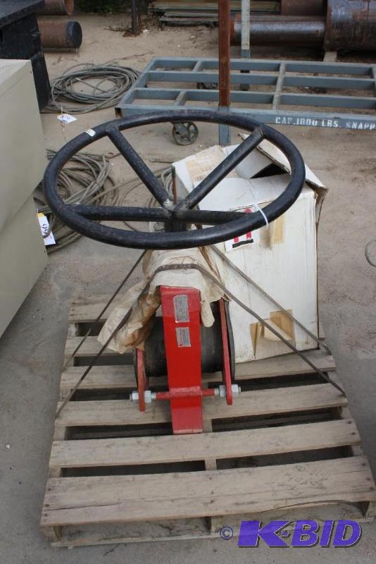 lot 361 image: Red Valve Company Pinch Valve red includes ...
