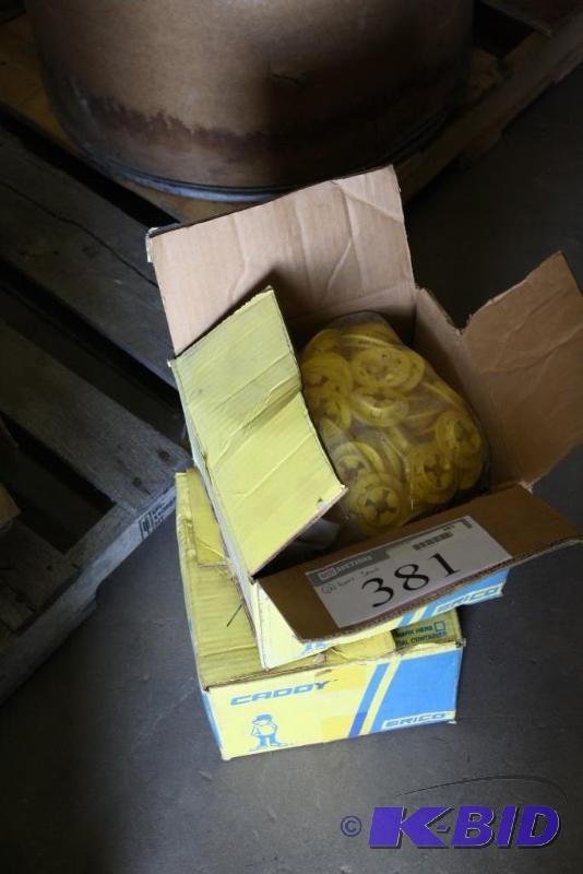 lot 381 image: Box Lot of (2) Erico Caddy Snap Grommet wAnt...