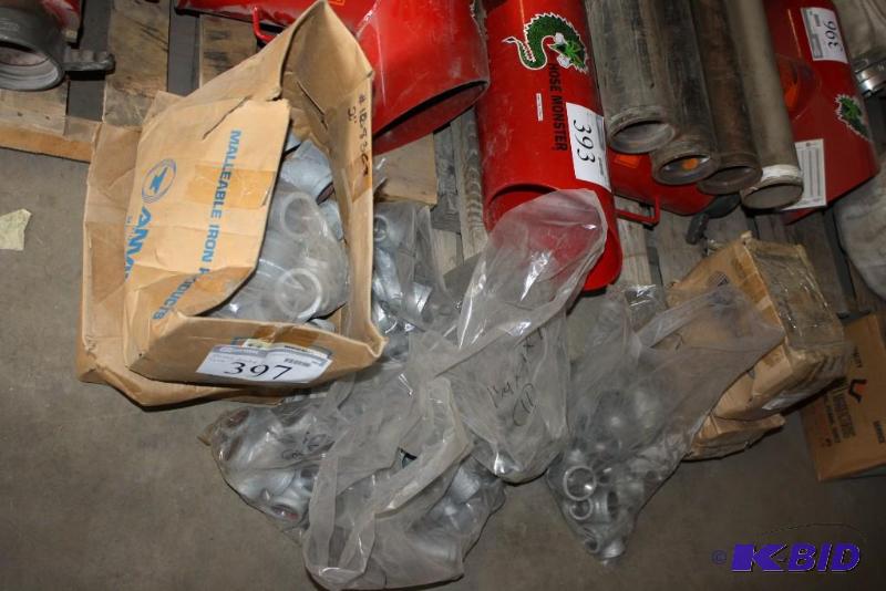 lot 397 image: Container Lot of (6) Miscellaneous Metal Pipe...