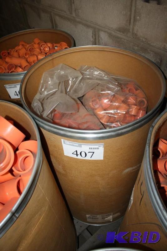 lot 407 image: Barrel Lot of Spears CPVC Sprinkler Fittings ...