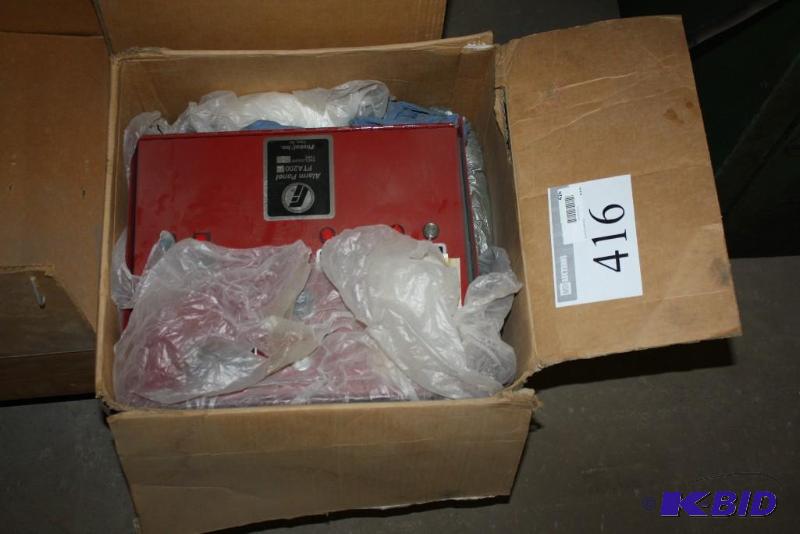 lot 416 image: Firetrol FTA200 A Remote Alarm Panel red....