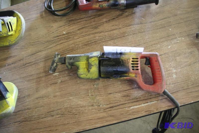 lot 461 image: Milwaukee Sawz-All Cord Does not include sa...