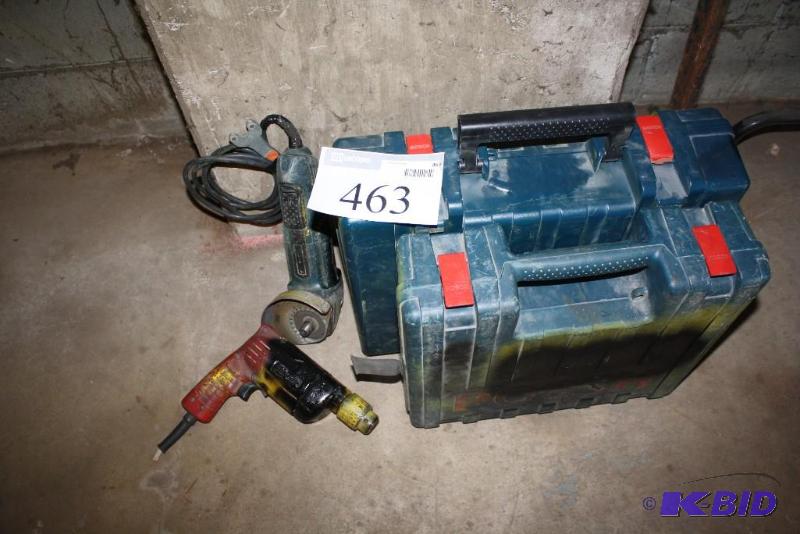 lot 463 image: Lot of (2) Items Including Bosch Impact Driv...