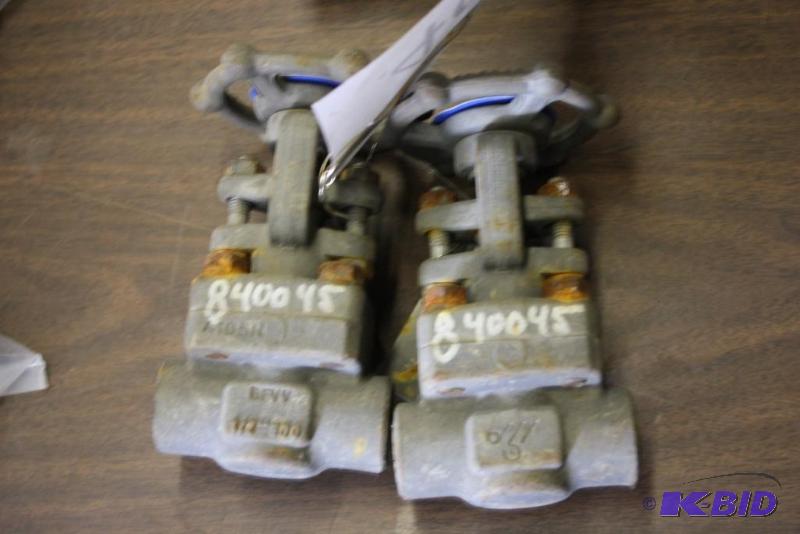 lot 468 image: Lot of (2) DSI Valves Gate Valve 12"....