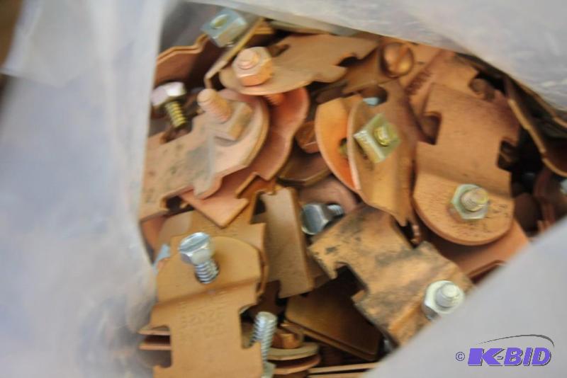 lot 481 image: Bag Lot of (3) Miscellaneous Pipe Hangers....