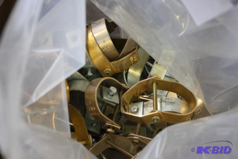 lot 488 image: Bag of Clevis Pipe Hangers Pivot 2"....