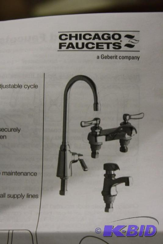 lot 508 image: Box Lot of (2) Chicago Faucets BarPantry Fau...