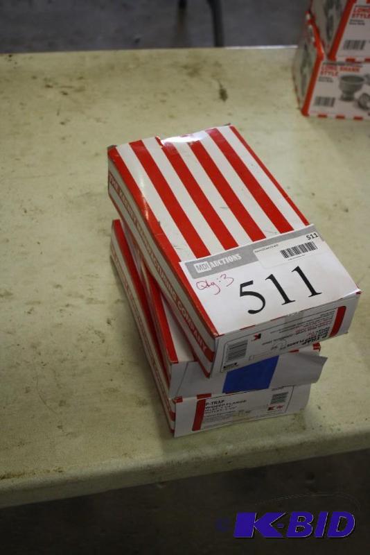 lot 511 image: Box Lot of (3) Commercial Grade P-Traps Deep...