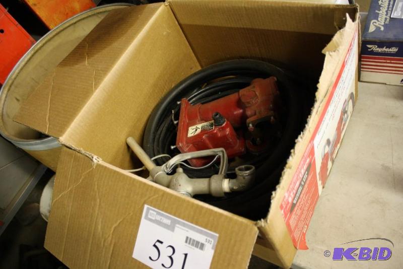 lot 531 image: Fill-Rite Fuel Transfer Pump 12 Volt DC Mod...