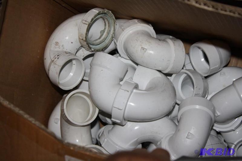 lot 544 image: Box Lot of (2) PVC P Trap wUnion Joint 1&qu...