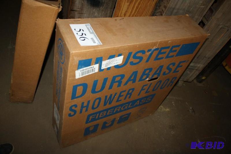 lot 556 image: Mustsee Durabase Shower Floor 32" x 32&...