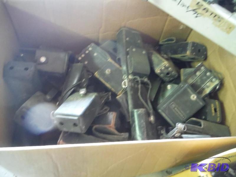 lot 591 image: Box Lot of (2) Miscellaneous Parts for Motoro...